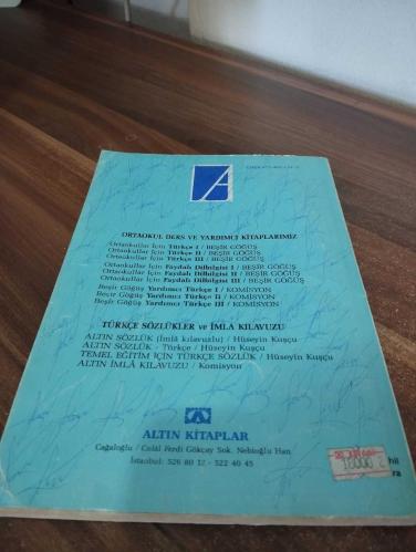 ORTAOKUL KİTAPLARI FAYDALI DİLBİLGİSİ SINIF :3  8 ( AÇIKLAMALARI OKUYUNUZ !)
