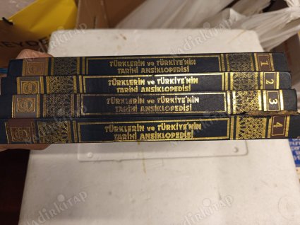 Türklerin ve Türkiye'nin Tarihi Ansiklopedisi 4 Cilt Takım