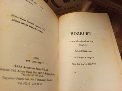 Bozkurt - Kemal Atatürk'ün Yaşamı (Sansürlü Baskı)