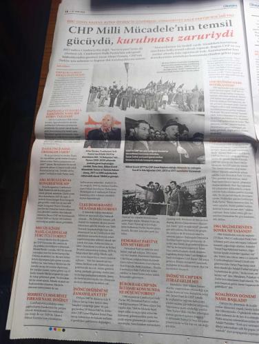 Oksijen Gazetesi - Turkish Newspaper - 27 Ekim 2023 - Atatürk 200 yıl da geçse bitmez İlber Ortaylı röportajı - Cumhuriyet en zoru başardı yazan Zülfü Livaneli - en kritik 10 yıl ve muhalefet yazan Christine Philliou - İş Bankası'nın asırlık öyküsü yazan Baran Can Sayın - 364 numaralı kuruluş belgesi - Milli mücadele gazetelerinde Cumhuriyet coşkusu fotoğraflar - İstanbul basınında Cumhuriyet ilanına öfke - The New York Times Atatürk kapağı - Mustafa Kemal Paşa'nın 7 Mayıs 1924'te Yunus Nadiye verdiği mülakattan - Altan Öymen'in gözünden Cumhuriyet Halk Partisi'nin 100 Yılı - 1928 yılında ilk kumbaralar dağıtılmaya başladı - Cumhuriyetin ilk paraları devrimlerle şekillendi yazan Aliye Erol - Türkiye'nin yerli sermaye ile kurulan ilk çikolata fabrikası Menage - Sabiha Gökçen dünyanın ilk kadın asker pilotu Fotoğrafı - Denizi Türklerin hayatına sokan deha Atatürk yazan Cem Gürdeniz - Atatürk'ün hayatına değen 36 gemiden bugüne 4'ü kaldı - İstiklal Marşı'nın hikayesi - 29 Ekim 1923