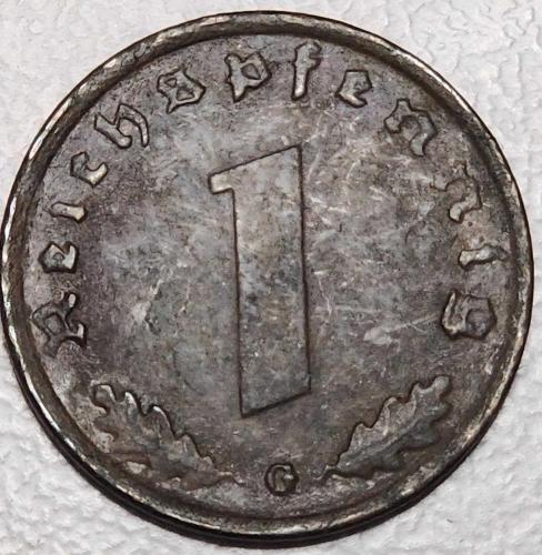 1939 - ALMANYA / Üçüncü Reich - 1 Reichspfennig (G)    ( ÇOK ÇOK TEMİZ )