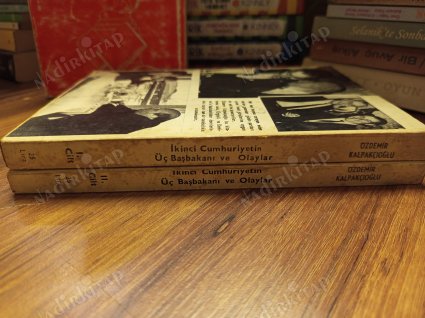 İkinci Cumhuriyetin 3 Başbakanı ve Olaylar I-II (İlk 2 Cilt Takım)