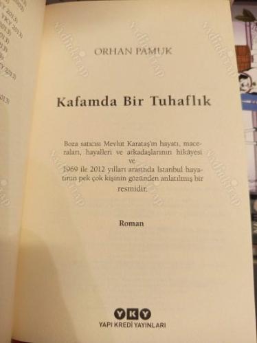 Kafamda Bir Tuhaflık (1. Baskı)