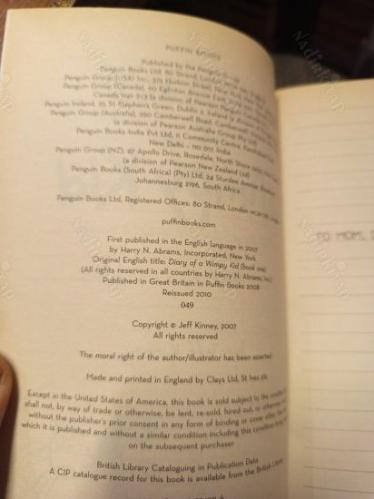 Diary of a Wimpy Kid