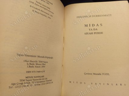 Midas ya da Siyah Perde