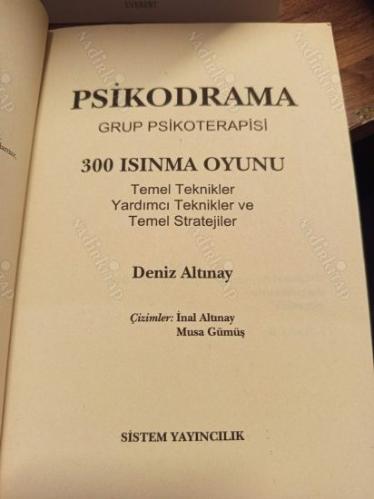 Psikodrama Grup Psikoterapisi 300 Isınma Oyunu - Temel Teknikler, Yardımcı Teknikler ve Temel Stratejiler