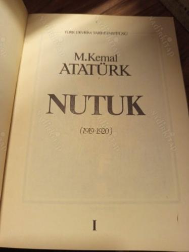 Nutuk 1. Cilt (1919 - 1920)