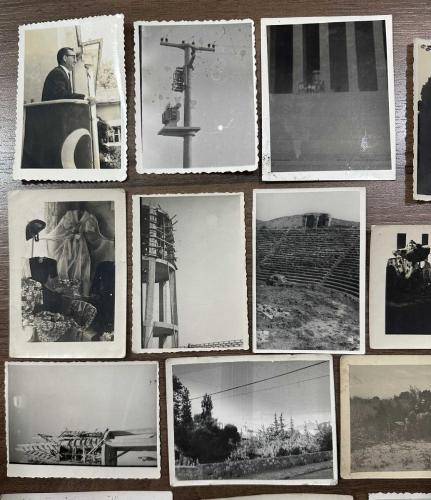 1940-1950 Dönemi karışık 14 adet siyah beyaz fotoğraflar kolleksiyonluk 5 x 8 cm