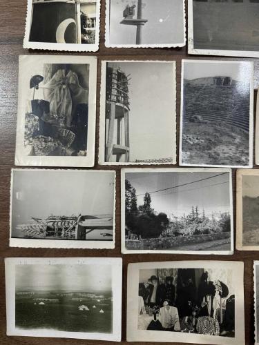 1940-1950 Dönemi karışık 14 adet siyah beyaz fotoğraflar kolleksiyonluk 5 x 8 cm