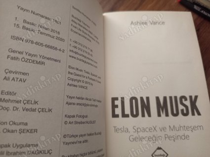 Elon Musk - Tesla, SpaceX ve Muhteşem Geleceğin Peşinde