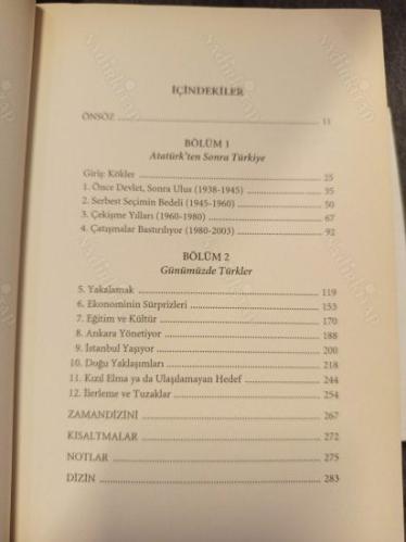 1938'den Günümüze Türkiye ve Türkler