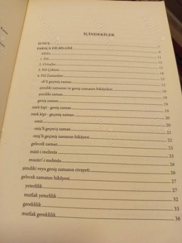 Farsça Dilbilgisi (Konuşma - Çeviri Tekniği - Anahtar Kelimeler)