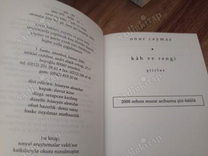 Kâh ve Rengi