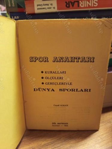 Spor Anahtarı / Kuralları Ölçüleri Gereçleriyle Dünya Sporları