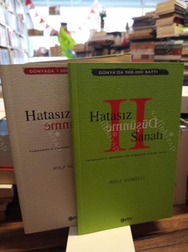 Hatasız Düşünme Sanatı I-II - Yapmamanız Gereken 52 Düşünce Hatası / Daha (2 Kitap Takım)