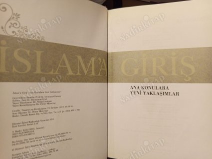 İslama Giriş - Ana Konulara Yeni Yaklaşımlar (Ciltli)