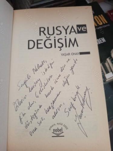 Rusya ve Değişim (İthaflı İmzalı)