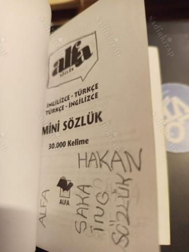 Mini Sözlük - İngilizce - Türkçe / Türkçe - İngilizce (30.000 Kelime)