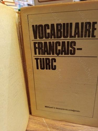 Vocabulaire Français-Turc (Fransızca Türkçe Sözlük)