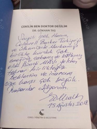 Çekilin Ben Doktor Değilim (İthaflı ve İmzalı)