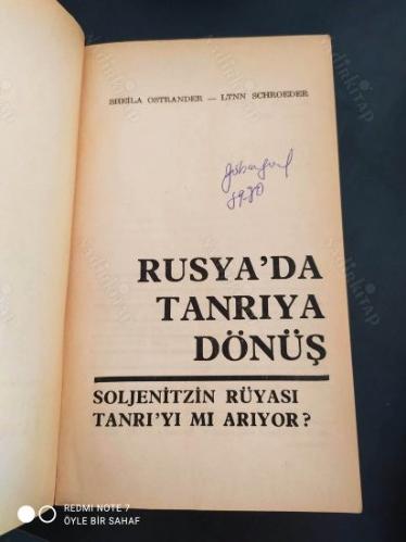 Rusya'da Tanrı'ya Dönüş - Soljenitzin Rüyası Tanrı'yı mı Arıyor?