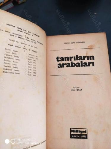 Tanrıların Arabaları (9. Baskı)