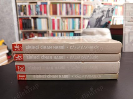 Birinci Cihan Harbi Serisi 4 Cilt Takım (Birinci Cihan Harbi'ne Neden Nasıl Girdik / Birinci Cihan Harbini Nasıl İdare Ettik