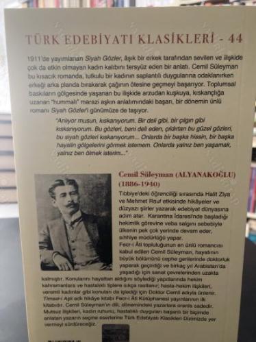 Siyah Gözler (Türk Edebiyatı Klasikleri 44)