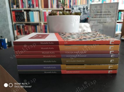 Mustafa Kutlu 7 Kitap Takım (Sır, Hesap Günü, Yokuşa Akan Sular, Hüzün ve Tesadüf, Beyhude Ömrüm, Menekşeli Mektup, Uzun Hikaye)