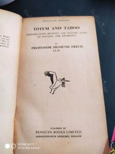 Totem and Taboo - Resemblances Between the Physics Lives of Savages and Neurotics (Vahşilerin, Nevrotiklerin Fizik Yaşamları Arasındaki Benzerlikler)