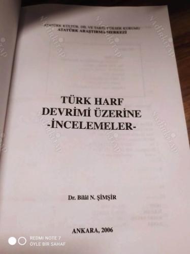 Türk Harf Devrimi Üzerine İncelemeler