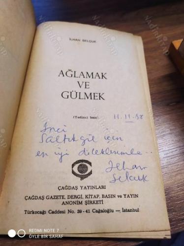 Ağlamak ve Gülmek (İthaflı İmzalı)