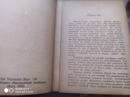 Bizim Köy - Bir Köy Öğretmeninin Notları