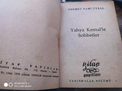 Yahya Kemal'le Sohbetler