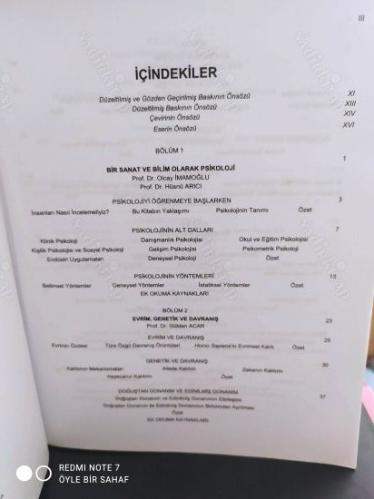Psikolojiye Giriş