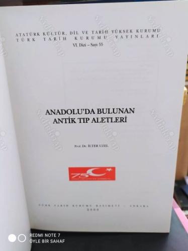 Anadolu'da Bulunan Antik Tıp Aletleri (Ciltli, Şömizli)