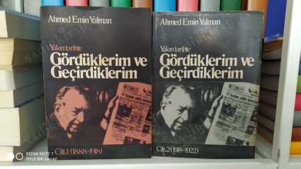 Yakın Tarihte Gördüklerim ve Geçirdiklerim 4 Cilt Takım (1888-1971)