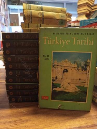 Başlangıcından Zamanımıza Kadar Türkiye Tarihi 11 Cilt Takım (Ciltli, Şömizli olarak 2-12. Ciltler)