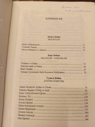İslamın Işığında Günün Meseleleri I-II-III (3 Cilt Takım)