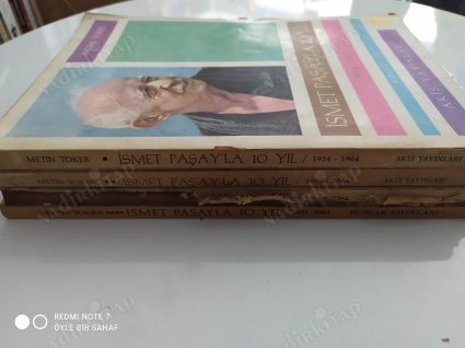 İsmet Paşayla 10 Yıl 1954 - 1964 (4 Cilt Takım)