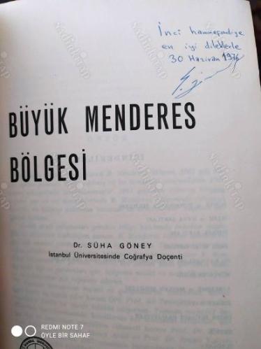 Büyük Menderes Bölgesi (İthaflı İmzalı)