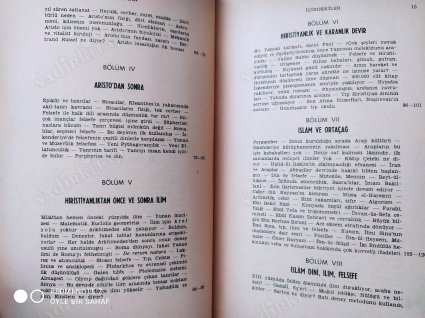 Tarih Boyunca İlim ve Din (Bilim ve Din)