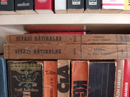 Ali Fuat Cebesoy'un Siyasi Hâtıraları 2 Kitap Takım (I. Kısım / II. Kısım)