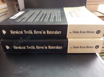 Bürokrat Tevfik Biren'in II. Abdülhamid Meşrutiyet ve Mütareke Hatıraları 2 Cilt Takım (İthaflı İmzalı)