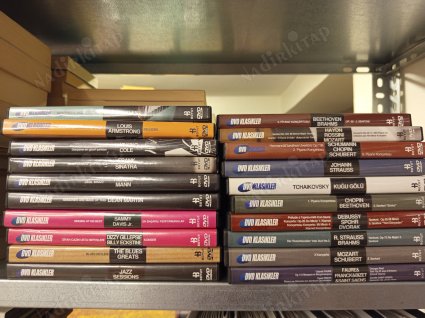 DVD Klasikler Seti - 4 Türde 5 Klasör, 50 Fasikül, 50 DVD (Klasik 20 DVD / Jazz 10 DVD / Opera 10 DVD / Rock 10 DVD)