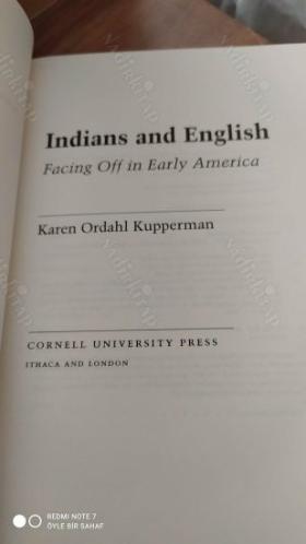 Indians and English - Facing Off in Early America (Kızılderililer ve İngilizler - Amerika'nın İlk Dönemlerinde Karşı Karşıya)