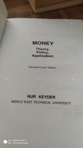 Money - Theory, Policy, Application (Para - Teori, Politika, Uygulama) 4th Ed.