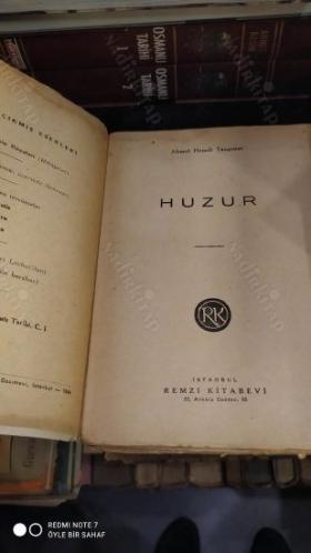 Huzur (İlk Baskı)