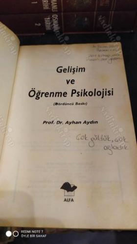 Gelişim ve Öğrenme Psikolojisi