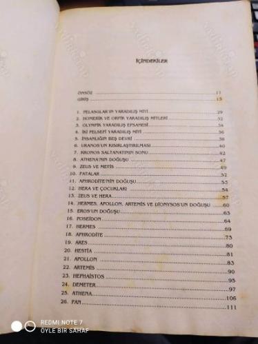 Yunan Mitleri / Mihenk Taşları 1